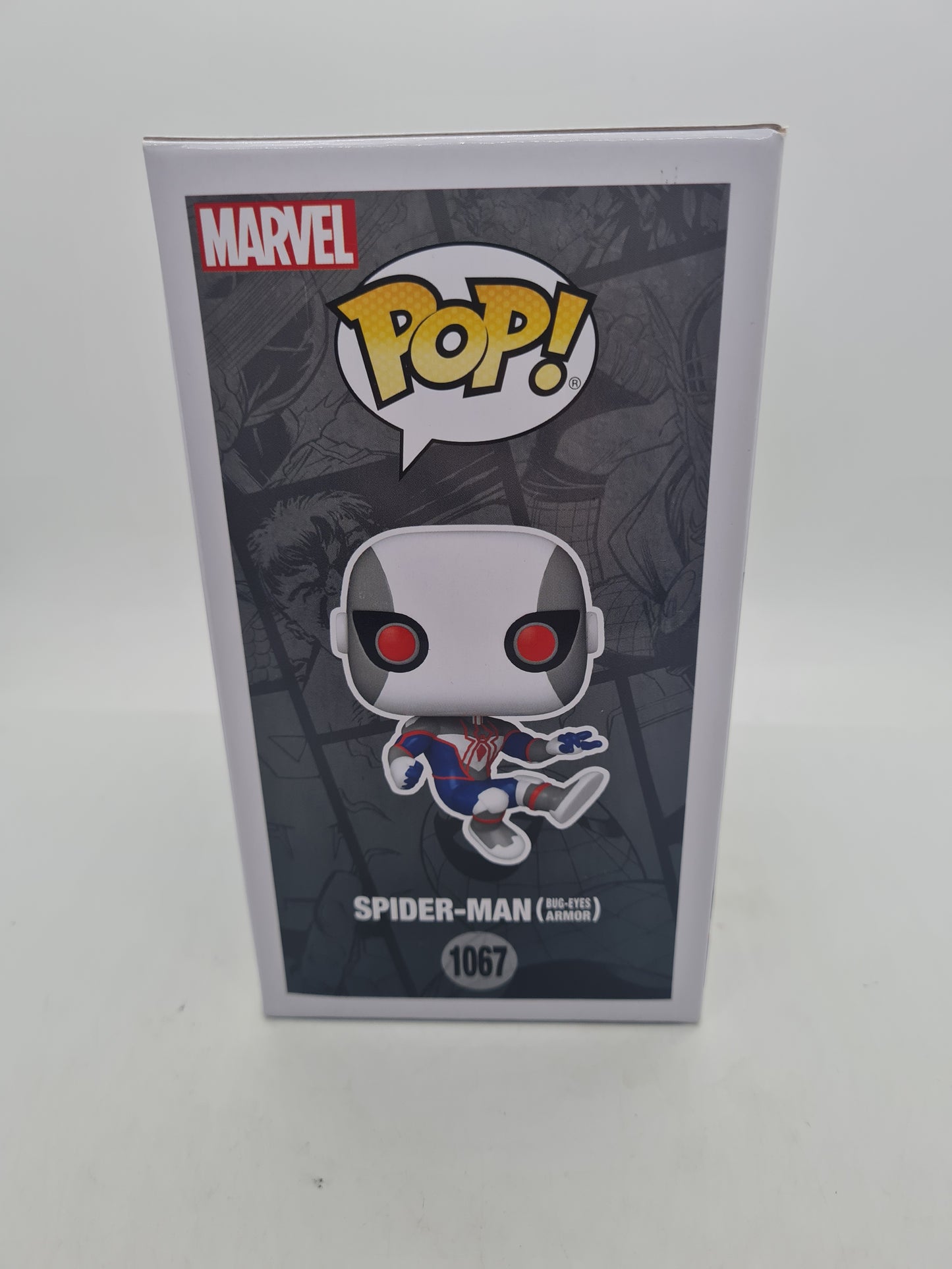 #1067 Spider-Man (Bug-Eyes Armour) 2022 Winter Con Marvel Funko Pop