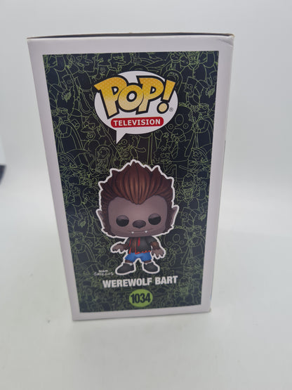 #1034 Werewolf Bart 2020 Fall Convention The Simpsons Television Funko Pop