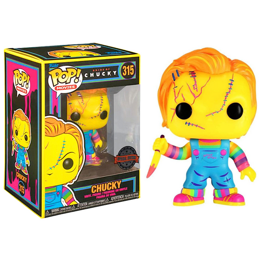 #315 Chucky Blacklight from Bride of Chucky Child's Play Horror Movies Funko Pop