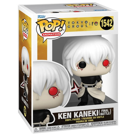 #1542 Ken Kaneki Final Battle Tokyo Ghoul Animation Funko Pop