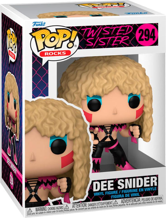 #294 Dee Snider Twisted Sister Rocks Funko Pop