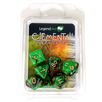 Clamshell Dice Pack - Elemental