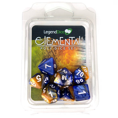 Clamshell Dice Pack - Elemental