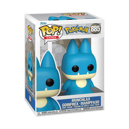 #885 Munchlax Pokemon Games Funko Pop