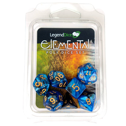 Clamshell Dice Pack - Elemental