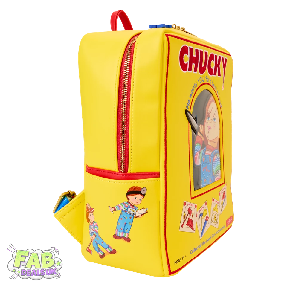 Chucky Box Childs Play Loungefly Mini Backpack