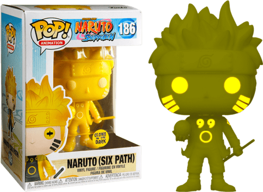 #186 Naruto Six Path GLOW Naruto Shipuden Animation Funko Pop