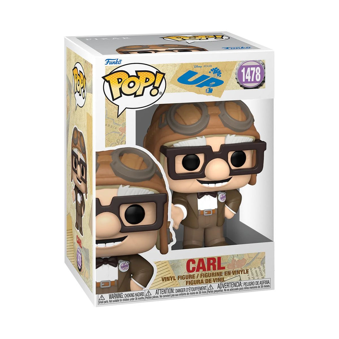 #1478 Carl Disney Up Funko Pop