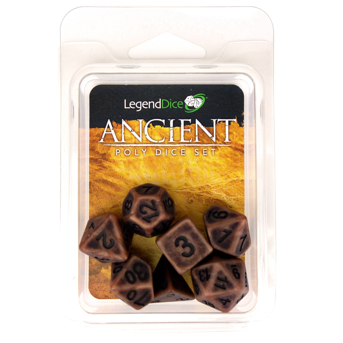 Clamshell Dice Pack - Ancient
