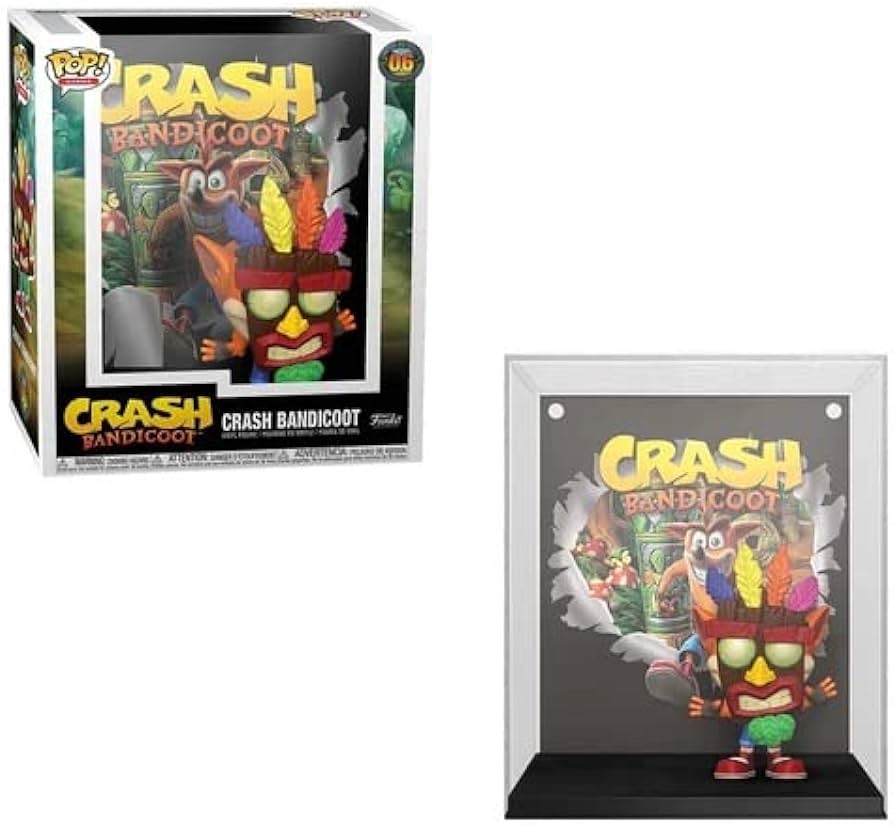 #06 Crash Bandicoot Games Poster Funko Pop