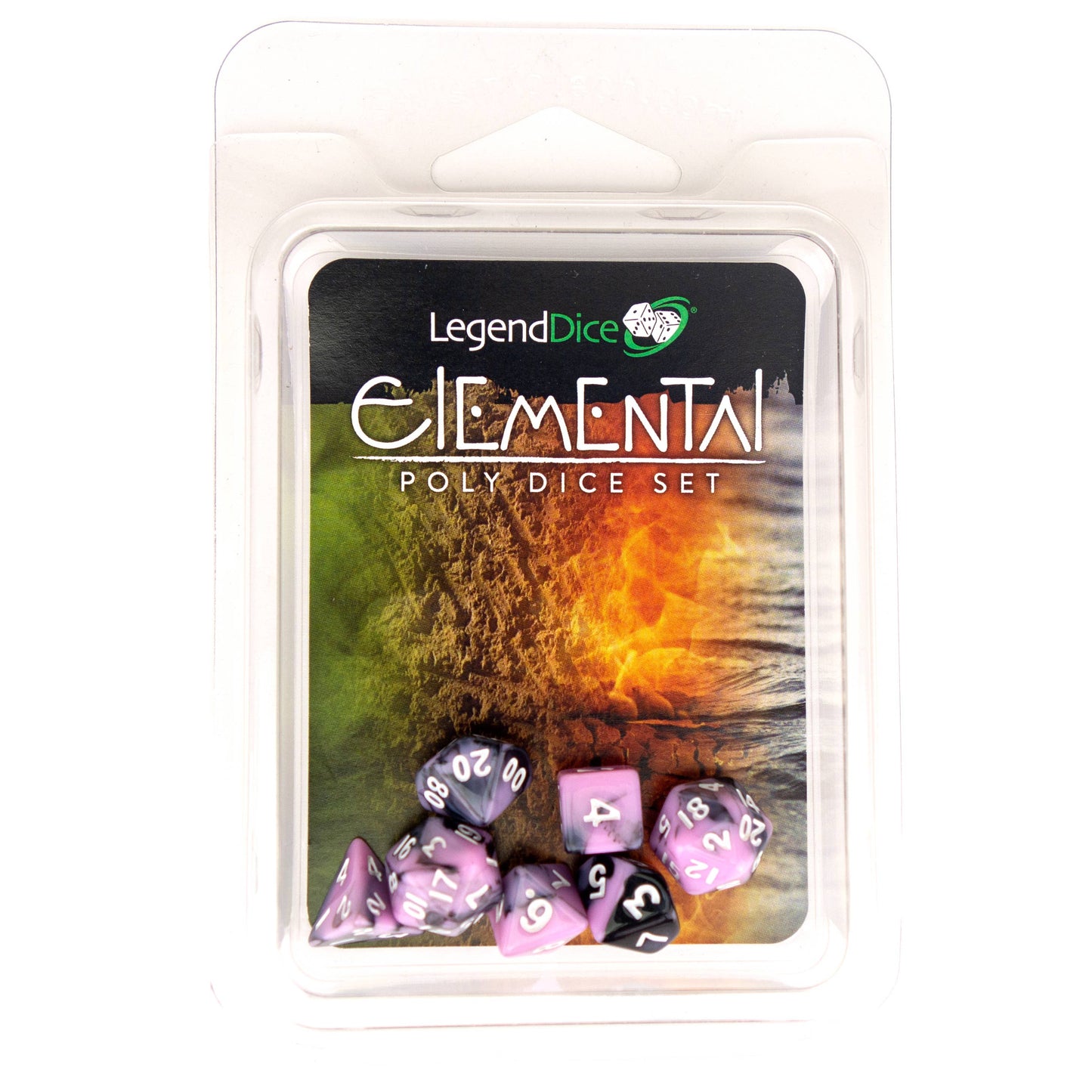 Clamshell Dice Pack - Mini Dice Set