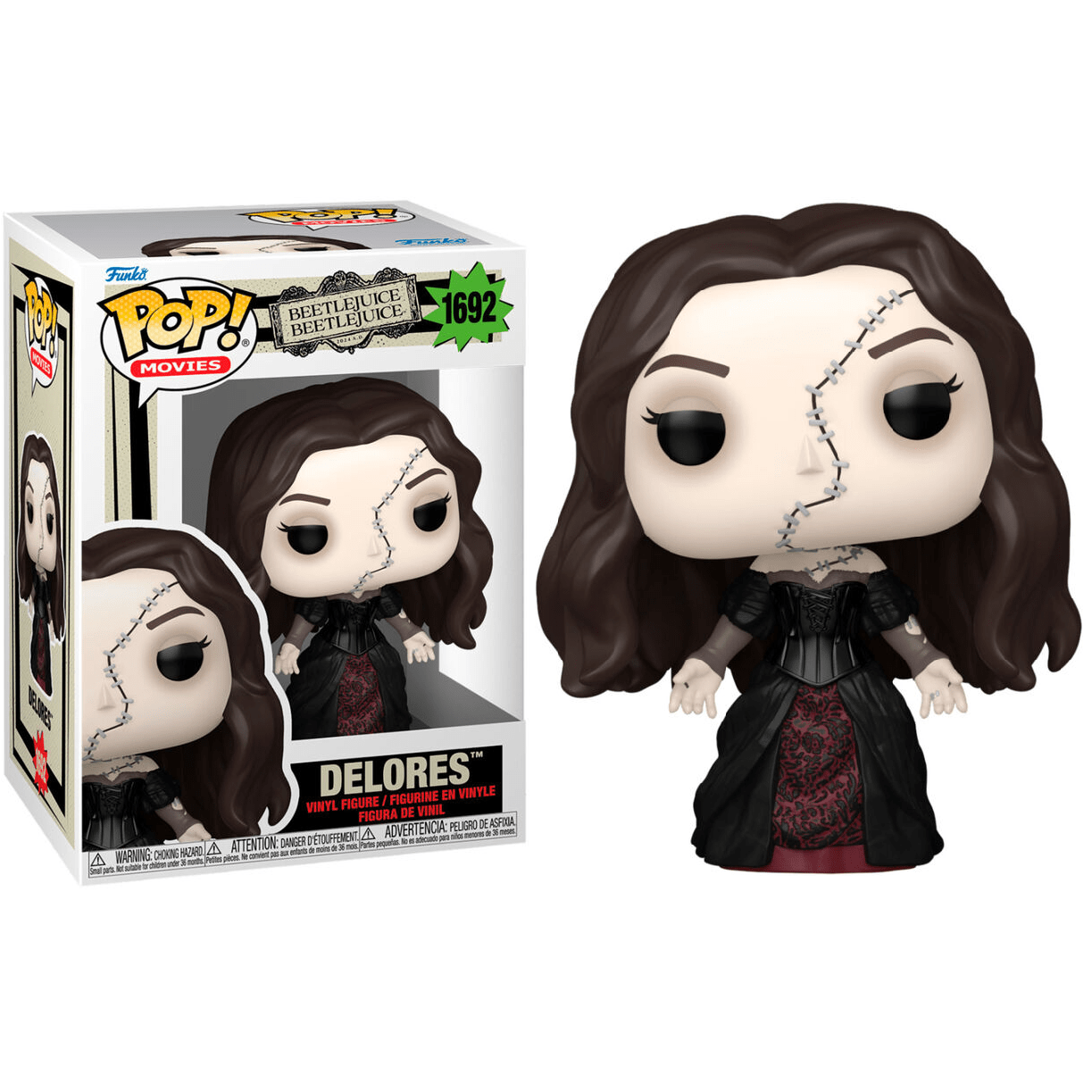 #1692 Delores Beetlejuice Horror Movies Funko Pop