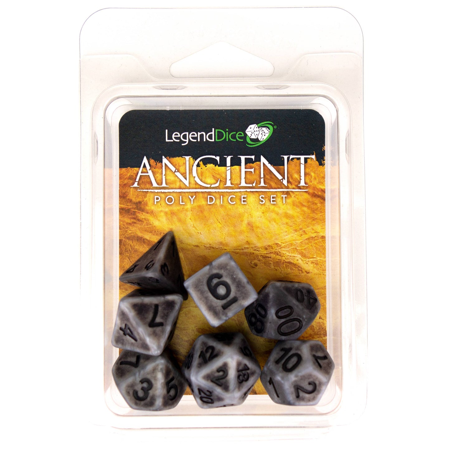 Clamshell Dice Pack - Ancient