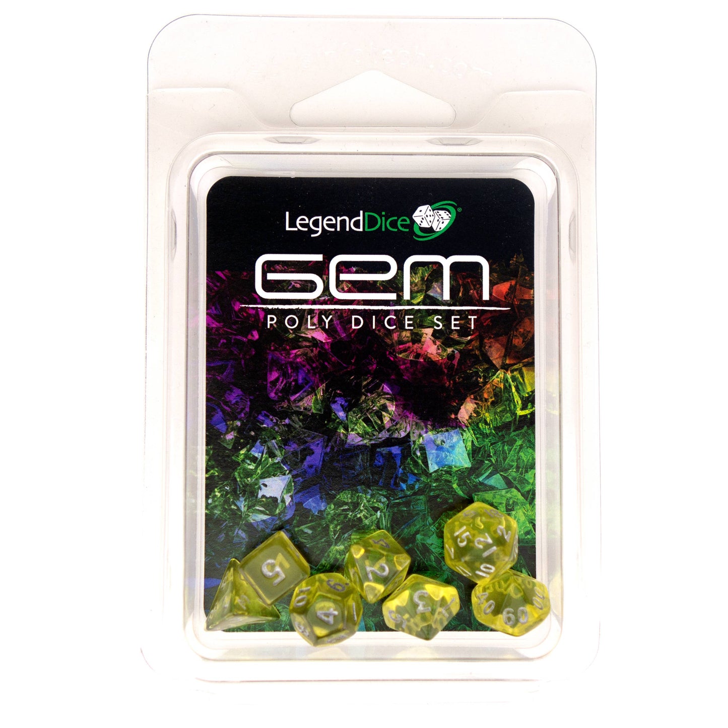 Clamshell Dice Pack - Mini Dice Set