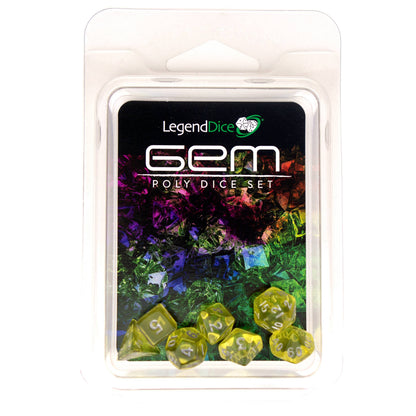 Clamshell Dice Pack - Mini Dice Set