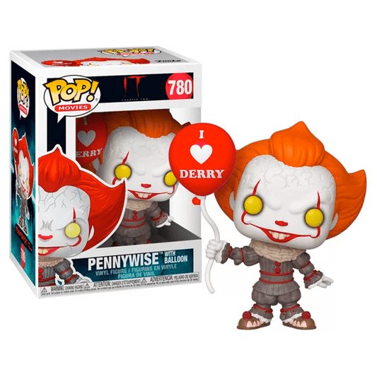 #780 Pennywise with Balloon IT Horror Movies Funko Pop