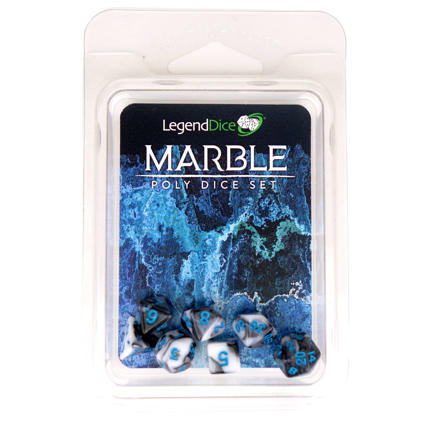 Clamshell Dice Pack - Mini Dice Set