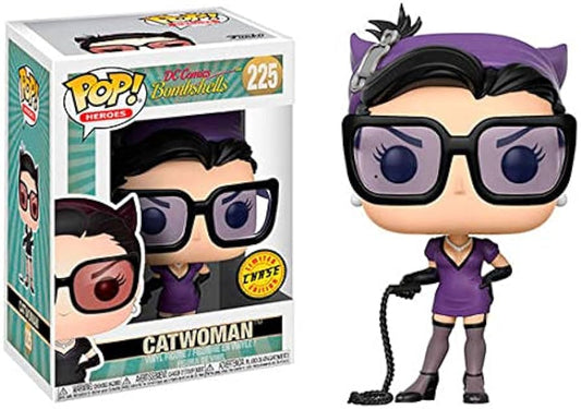 #225 Catwoman CHASE DC Heroes Bombshells Funko Pop