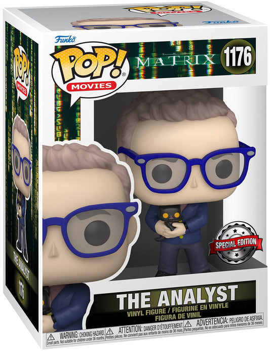 #1176 The Analyst Matrix Movies Funko Pop