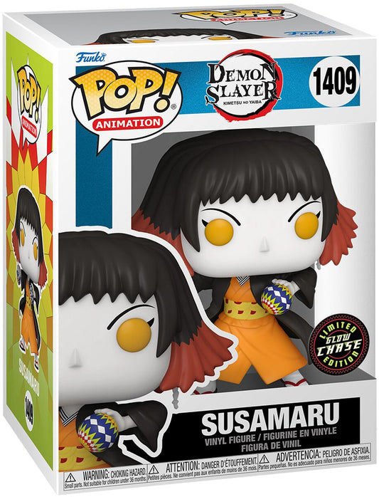 #1409 Susamaru GLOW CHASE Demon Slayer Animation Funko Pop