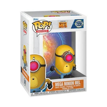 #1556 Mega Minion Mel Minions Despicable Me 4 Movies Funko Pop