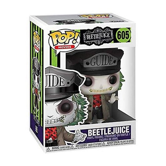 #605 Beetlejuice Guide Hat Horror Movies Funko Pop