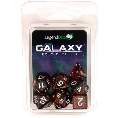 Clamshell Dice Pack - Galaxy