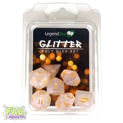 Clamshell Dice Pack - Glitter