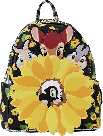 Bambi Sunflower Disney Loungefly Mini Backpack