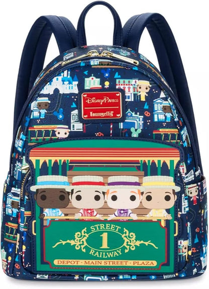 The Dapper Dans 2022 Disney Parks Loungefly Mini Backpack