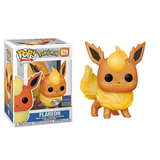 #629 Flareon Diamond Pokemon Games Funko Pop