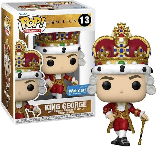 #13 King George WALMART Hamilton Funko Pop