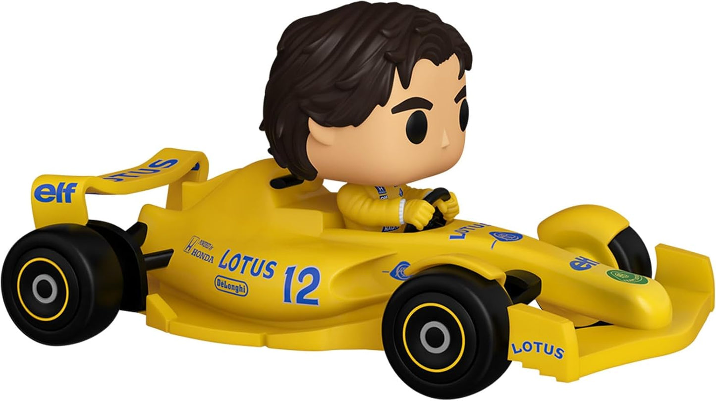 #314 Aryton Senna Rides Formula One Funko Pop