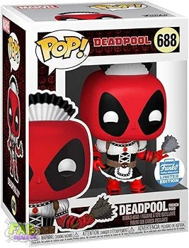 #688 Deadpool French Maid Marvel Funko Pop