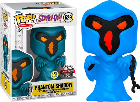 #629 Phantom Shadow GLOW Scooby-Doo Animation Funko Pop