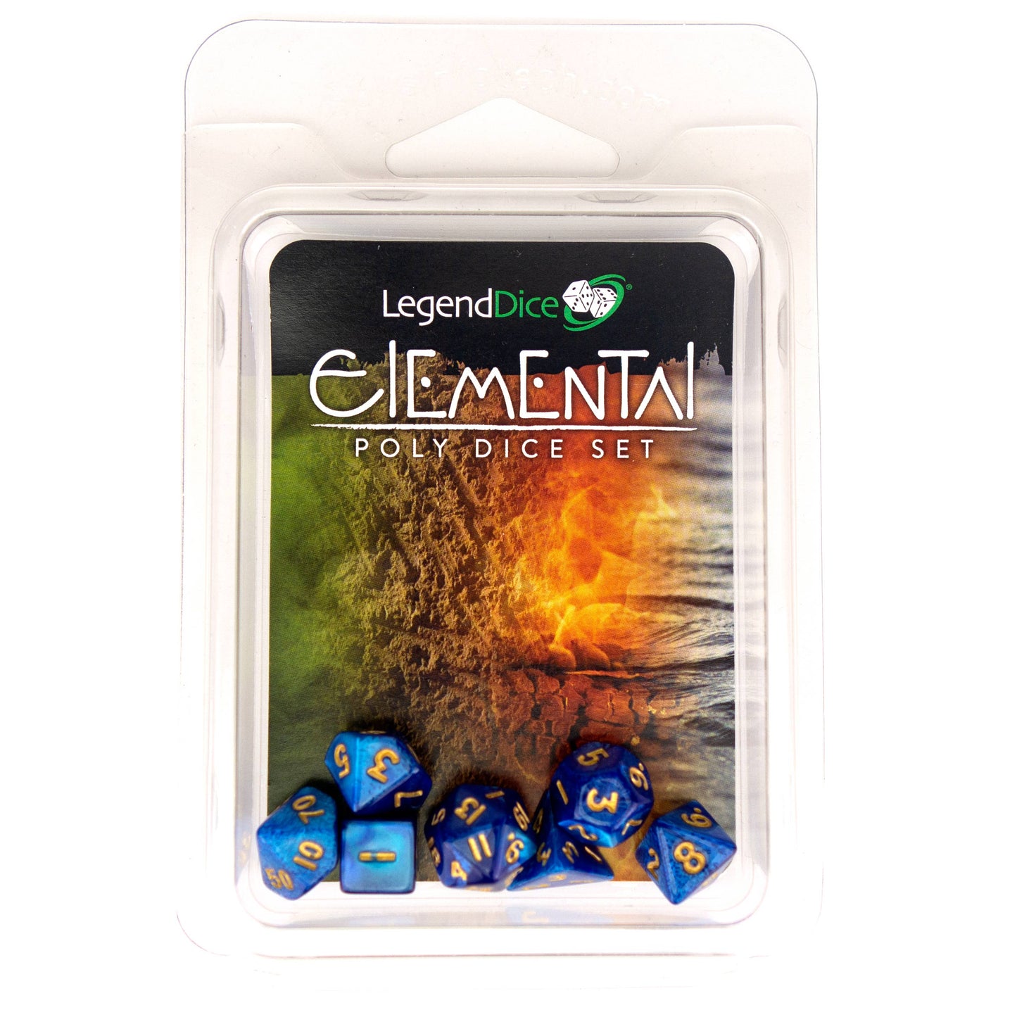 Clamshell Dice Pack - Mini Dice Set