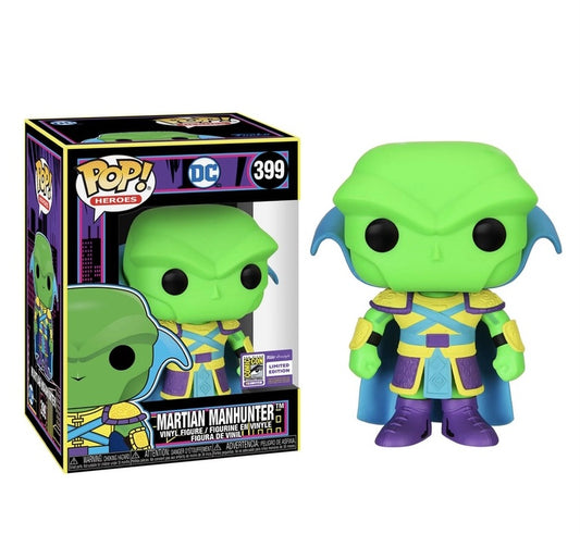 #399 Martian Manhunter COMIC CON LIMITED EDITION DC Heros Funko Pop