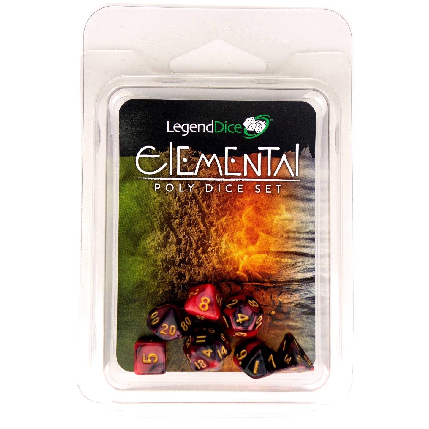 Clamshell Dice Pack - Mini Dice Set