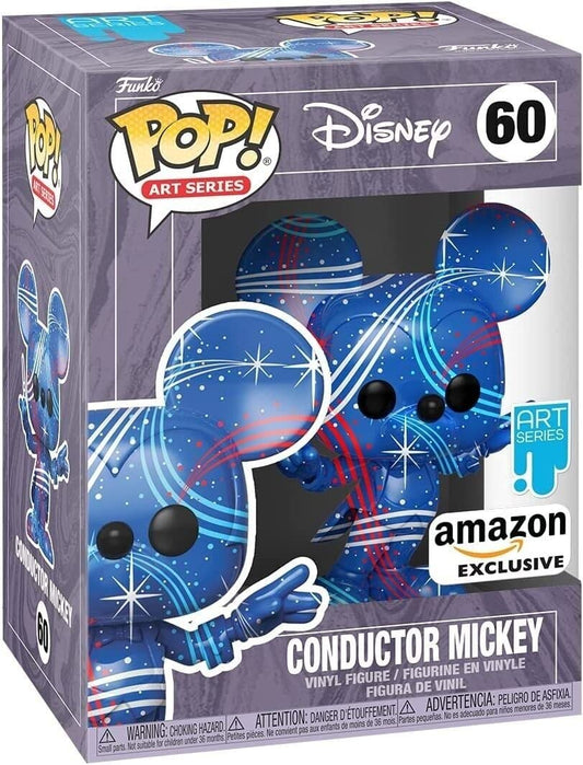 #60 Conductor Mickey AMAZON Art Series Disney Funko Pop