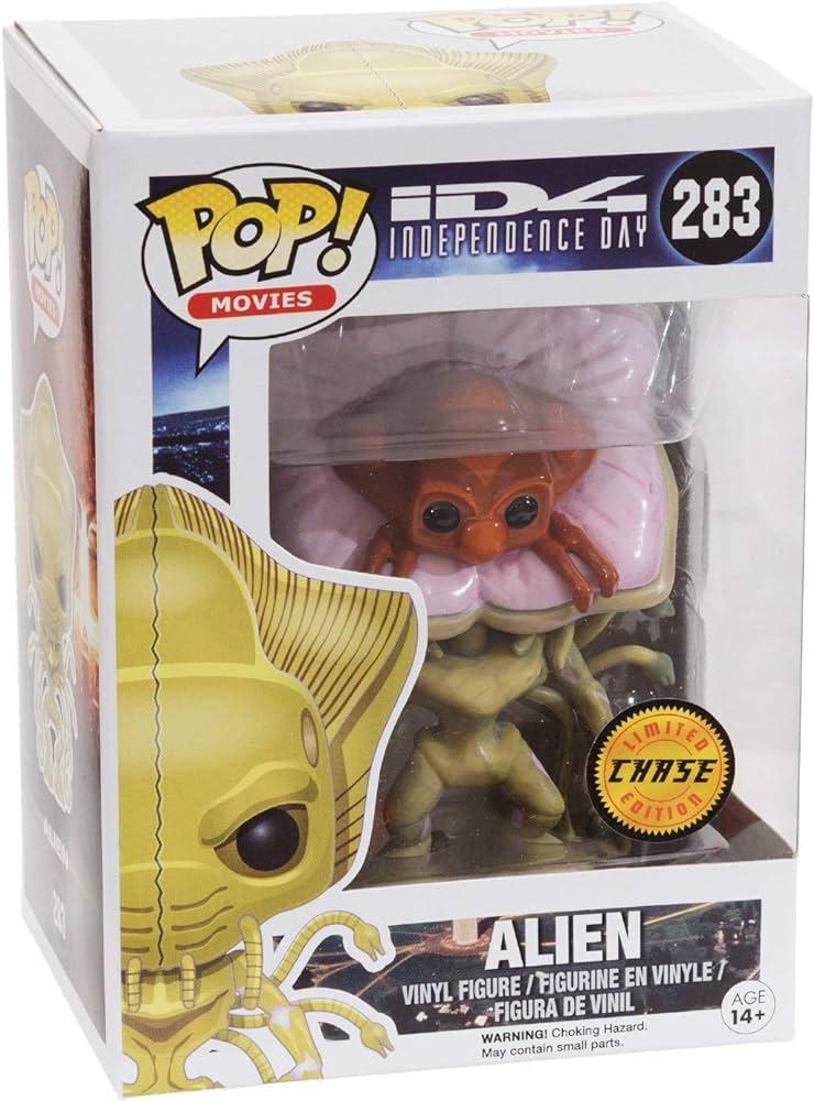 #283 Alien CHASE Independence Day 4 ID4 Movies Funko Pop