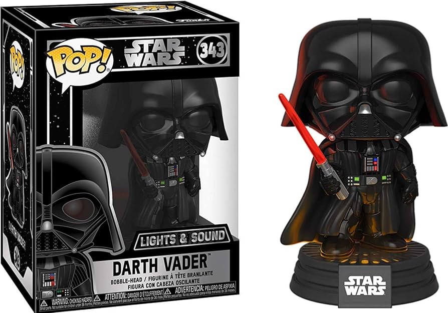 #343 Darth Vader Lights & Sound Star Wars Funko Pop