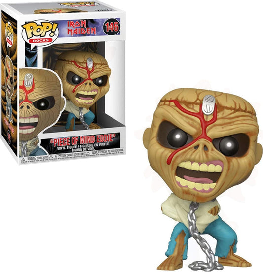 #146 Piece Of Mind Eddie Iron Maiden Rocks Funko Pop