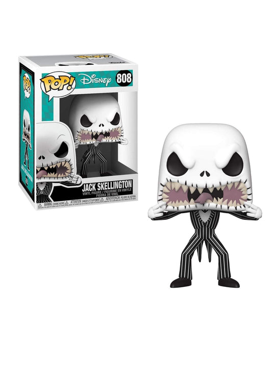 #808 Jack Skellington Scary Face Nightmare Before Christmas NBC Disney Funko Pop