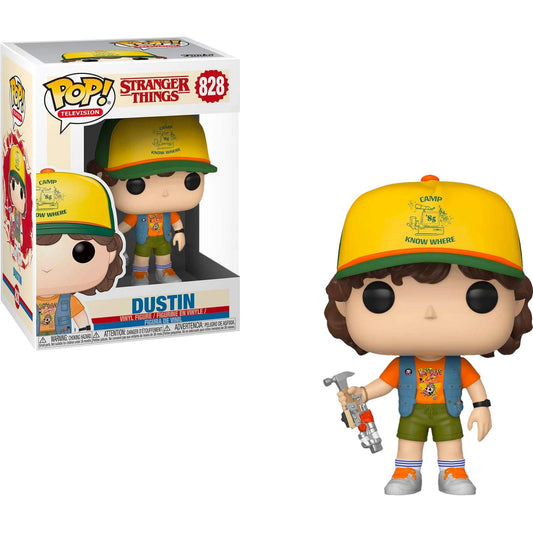 #828 Dustin with Vest Stranger Things Television Funko Pop