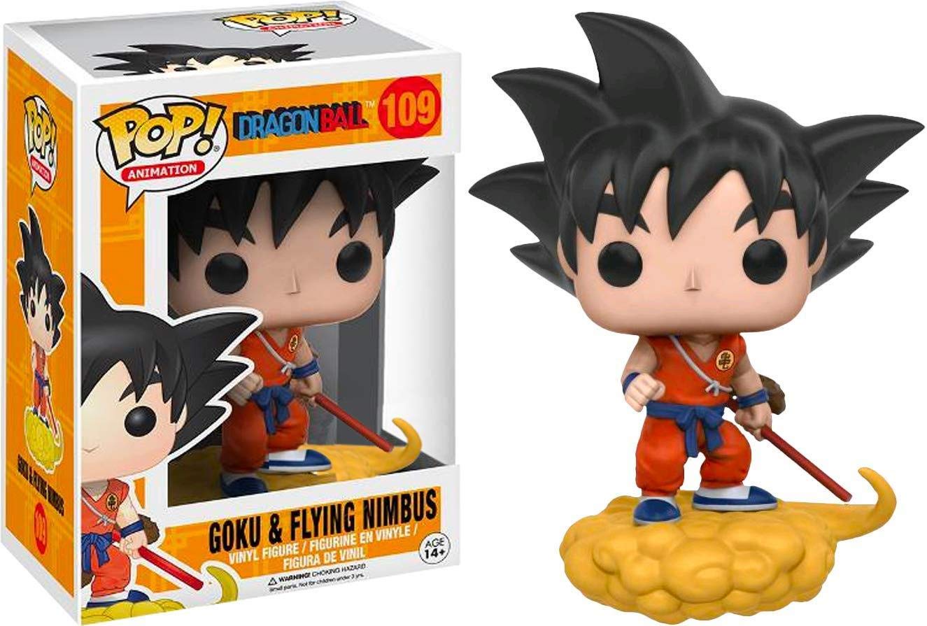 #109 Goku & Flying Nimbus Orange DragonBall DBZ Animation Funko Pop