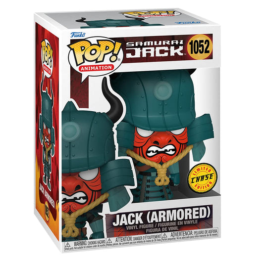 #1052 Samurai Jack Armored CHASE (NO STICKER) Animation Funko Pop