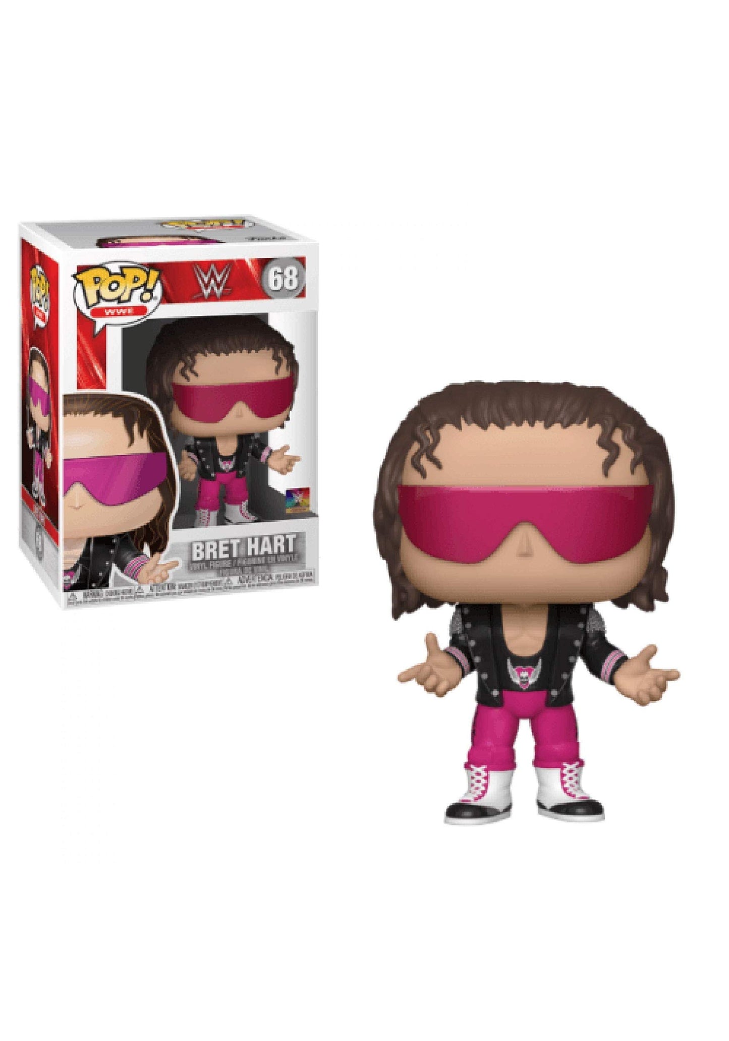 #68 Bret Hart WWE Funko Pop