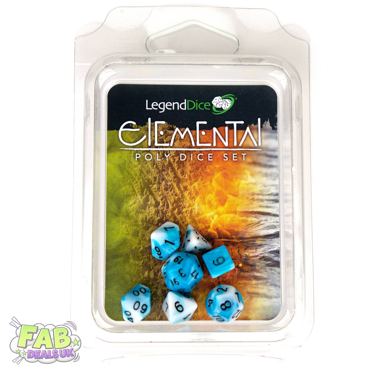 Clamshell Dice Pack - Mini Dice Set