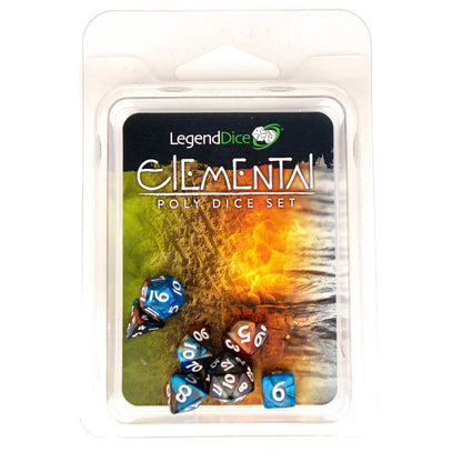 Clamshell Dice Pack - Mini Dice Set