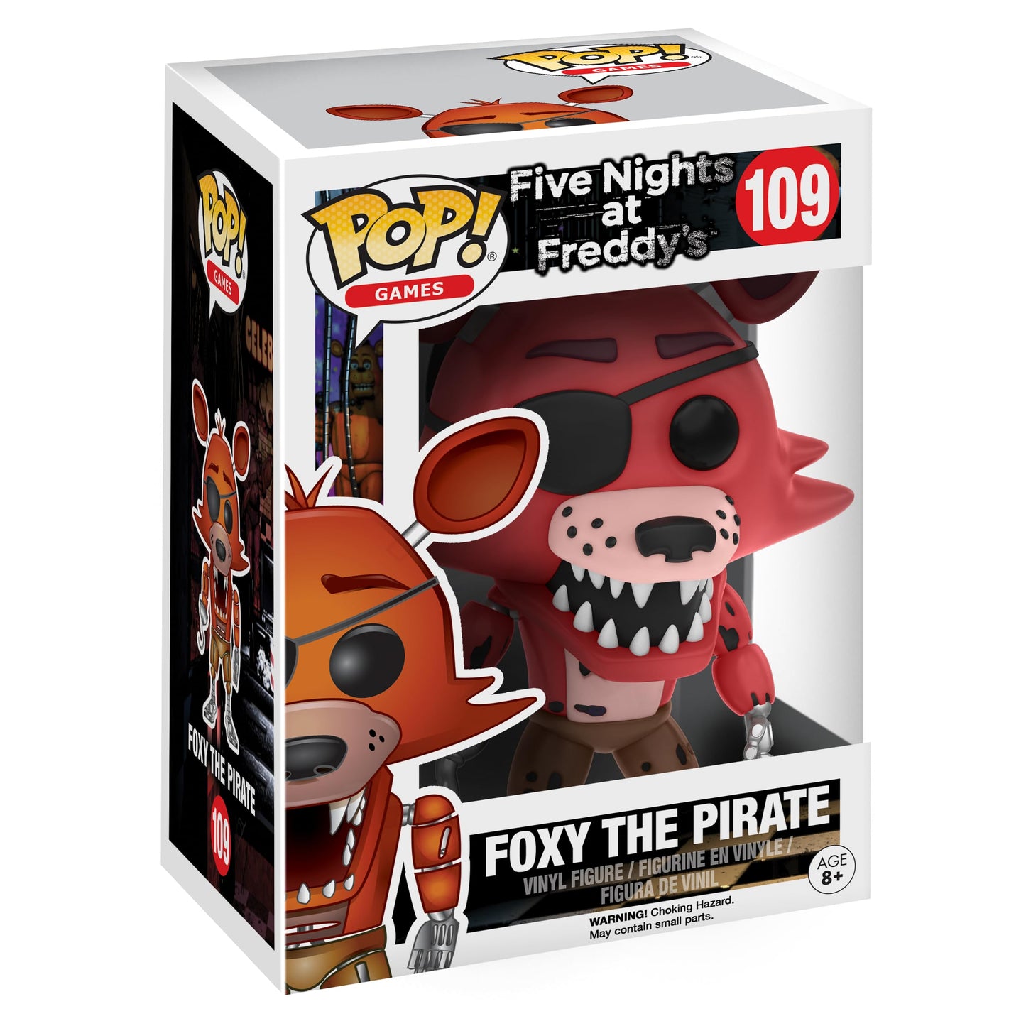 #109 Foxy the Pirate Five Nights at Freddy's FNAF Games Funko Pop